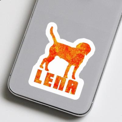 Sticker Lena Hound Notebook Image