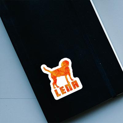 Sticker Lena Hound Notebook Image