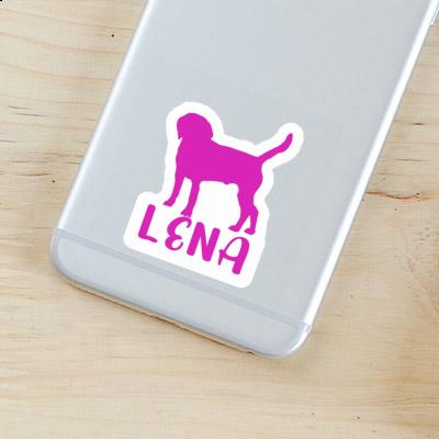 Autocollant Chien Lena Notebook Image