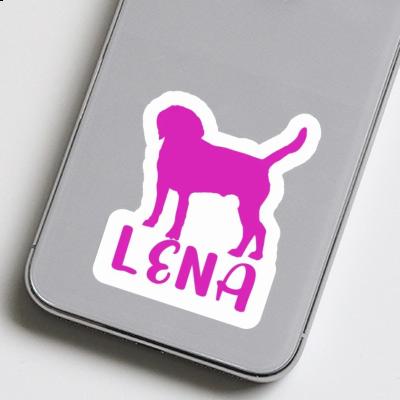 Lena Aufkleber Hund Image