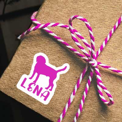 Sticker Lena Dog Image