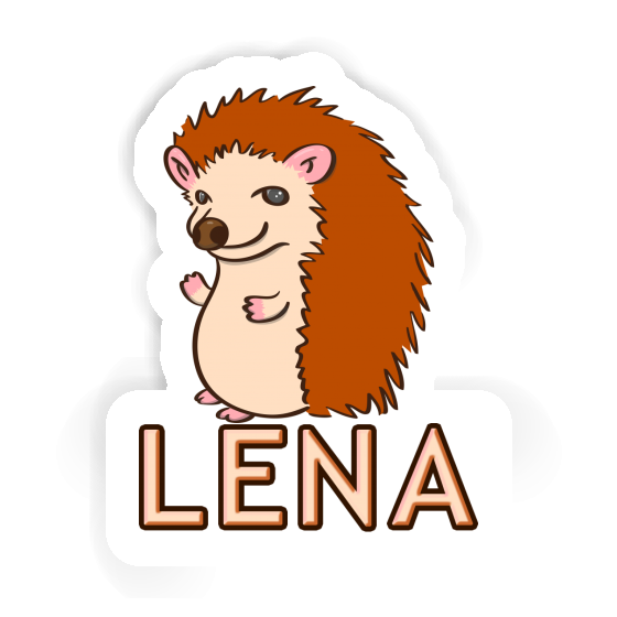 Hedgehog Sticker Lena Notebook Image