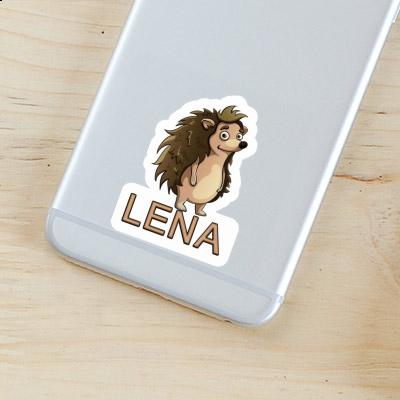 Lena Sticker Hedgehog Notebook Image