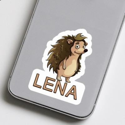 Lena Aufkleber Igel Laptop Image