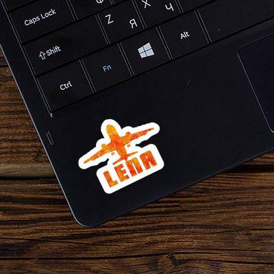 Sticker Lena Jumbo-Jet Notebook Image