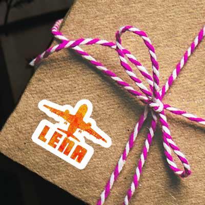 Sticker Lena Jumbo-Jet Notebook Image