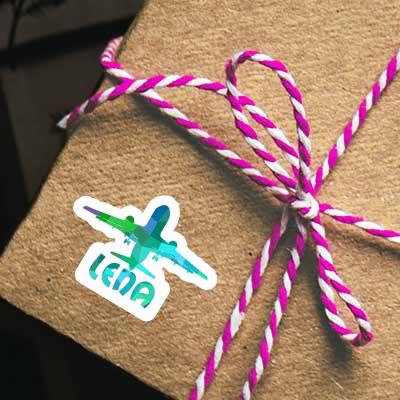 Jumbo-Jet Aufkleber Lena Gift package Image