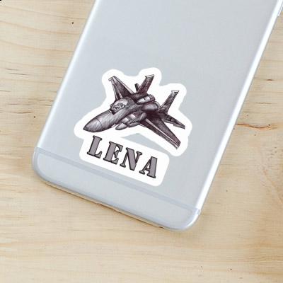 Plane Sticker Lena Notebook Image