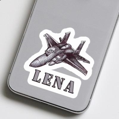 Plane Sticker Lena Image