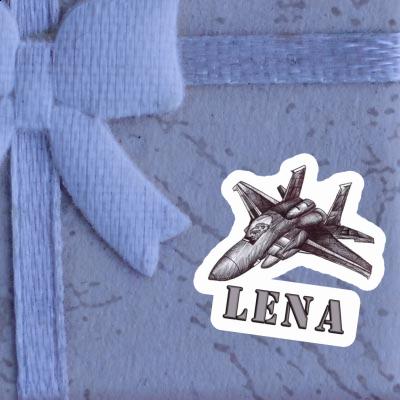 Plane Sticker Lena Image