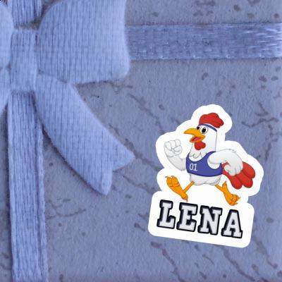 Lena Autocollant Poulet Image