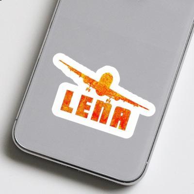 Flugzeug Sticker Lena Notebook Image