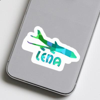 Sticker Jumbo-Jet Lena Image