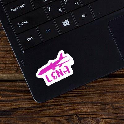 Sticker Jumbo-Jet Lena Laptop Image