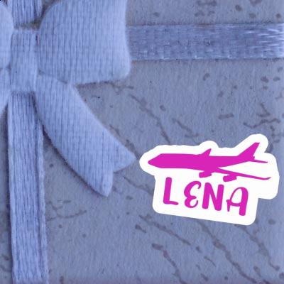 Lena Sticker Jumbo-Jet Notebook Image