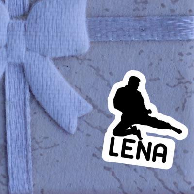 Karateka Aufkleber Lena Image