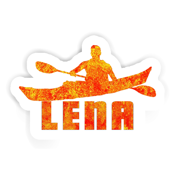 Sticker Lena Kajakfahrer Notebook Image