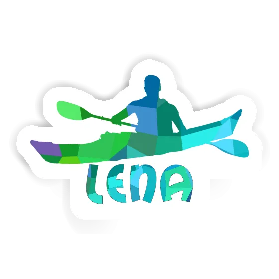 Lena Sticker Kayaker Gift package Image