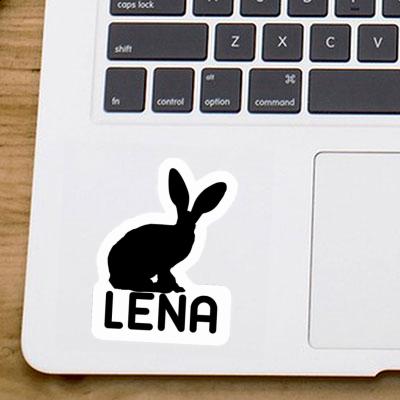 Sticker Rabbit Lena Laptop Image