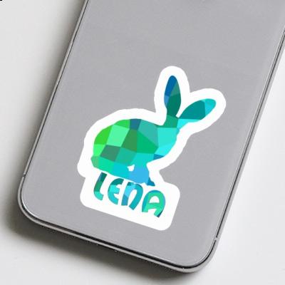 Autocollant Lapin Lena Laptop Image