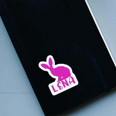 Rabbit Sticker Lena Notebook Image