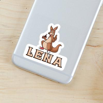 Sticker Känguru Lena Gift package Image