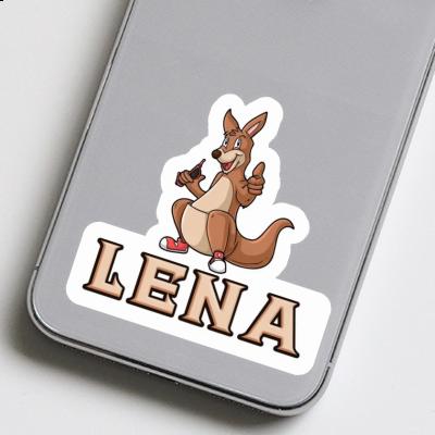 Sticker Lena Kangaroo Laptop Image