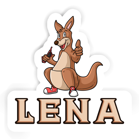 Sticker Lena Kangaroo Gift package Image