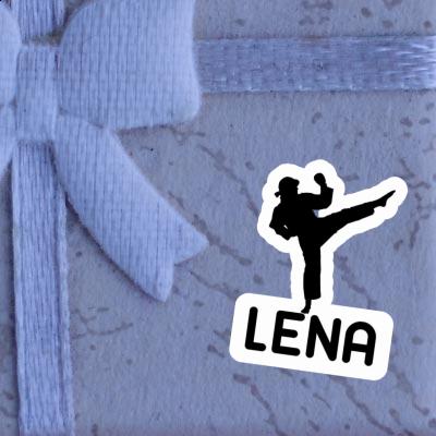 Sticker Lena Karateka Notebook Image