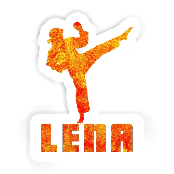 Sticker Lena Karateka Gift package Image