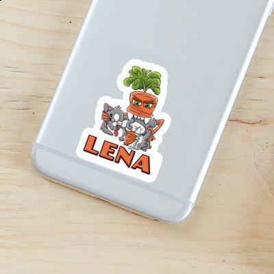 Sticker Lena Monster Carrot Laptop Image