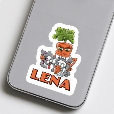 Sticker Lena Monster Carrot Notebook Image