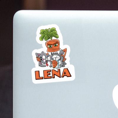 Sticker Lena Monster Carrot Laptop Image