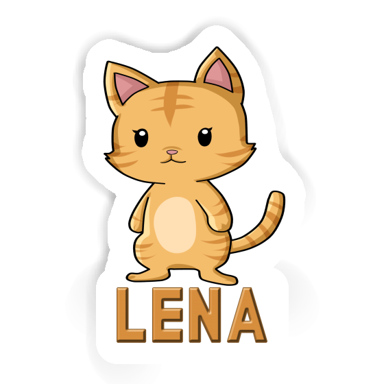 Autocollant Chat Lena Gift package Image