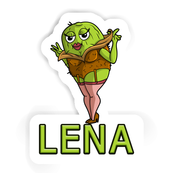 Autocollant Lena Kiwi Notebook Image