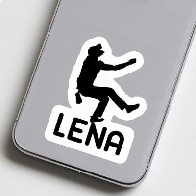 Sticker Lena Climber Notebook Image