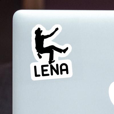 Lena Sticker Climber Notebook Image