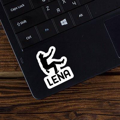 Sticker Kletterer Lena Image