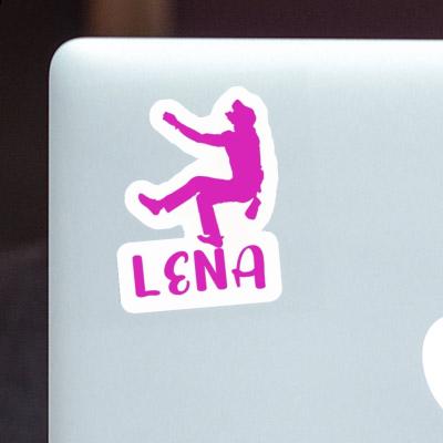 Sticker Lena Climber Laptop Image