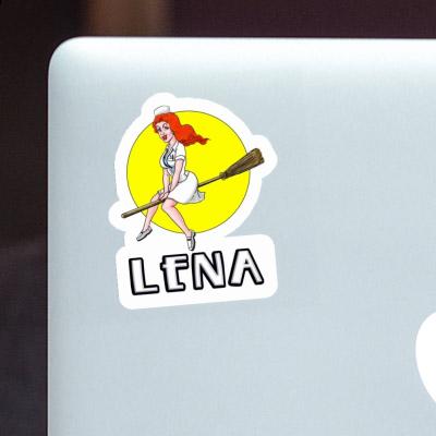 Lena Sticker Nurse Notebook Image