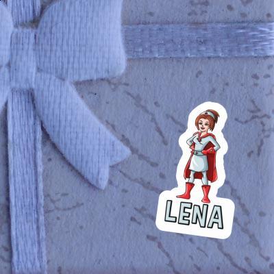 Lena Sticker Krankenschwester Notebook Image