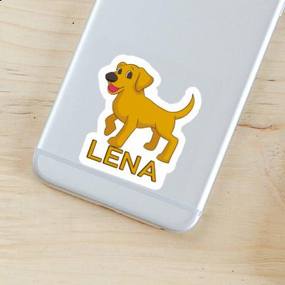 Labrador Sticker Lena Notebook Image