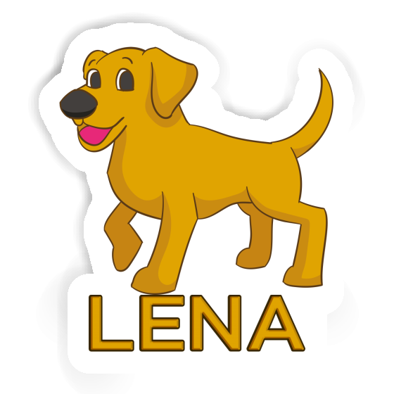 Dog Sticker Lena Image