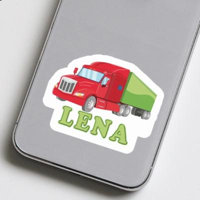 Lena Sticker Articulated lorry Laptop Image