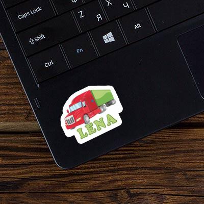 Lena Sticker Articulated lorry Laptop Image