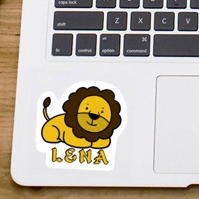 Autocollant Lion Lena Gift package Image