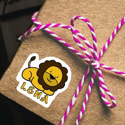 Lion Sticker Lena Laptop Image