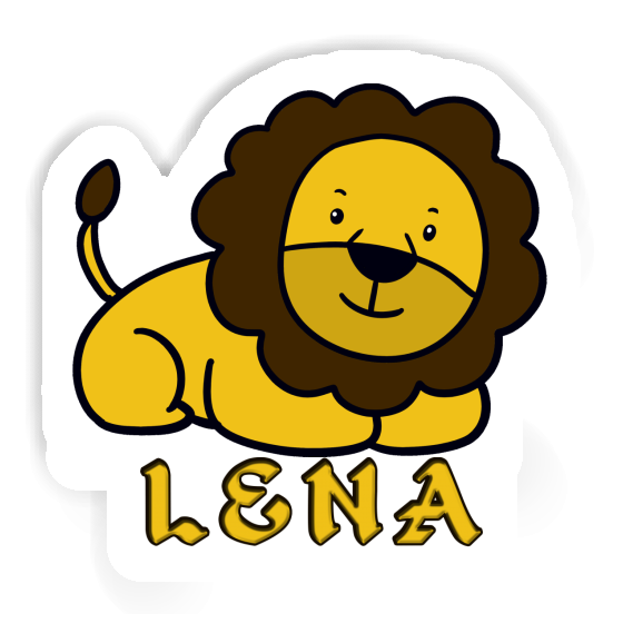 Autocollant Lion Lena Gift package Image