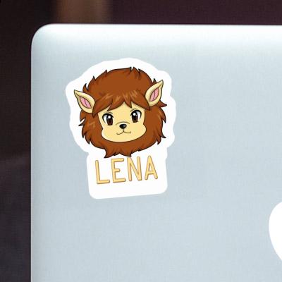 Sticker Lena Löwe Laptop Image