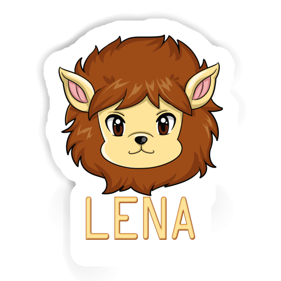 Lena Sticker Lion Image